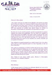Lettre à M. Hernandez