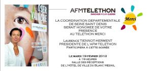 INVITATION TELETHON MERCI DEPARTEMENTAL