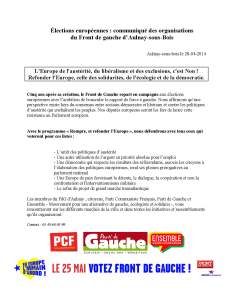 Communiqué 1 FDG Élections européennes v2