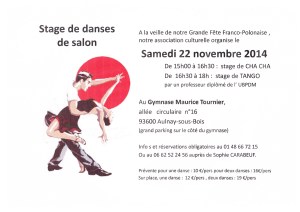 A4 Danses de salon 2014
