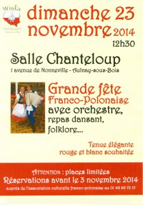 A4 fête Franco-Polonaise 2014