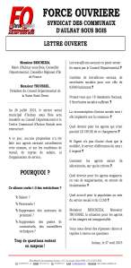 Social lettre ouverte beschizza - troussel