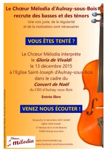 Affiche concert noel melodia V3