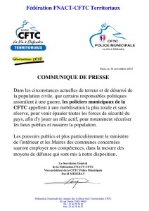 communique de la fnact cftc