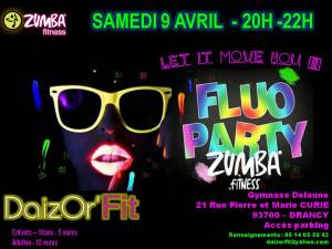 zumba party FLUO
