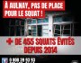 La police municipale à Aulnay-sous-Bois agit contre les squats&nbsp;!