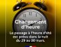Passage à l&rsquo;heure d&rsquo;été ce week-end, on va dormir une heure de moins&nbsp;!