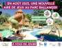 Nouvelle aire de jeux au parc Ballanger à Aulnay-sous-Bois