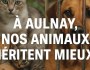 Pétition : À Aulnay-sous-Bois, nos animaux méritent mieux&nbsp;!