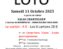 Grand loto des Amis de Nonneville à Aulnay-sous-Bois le 11&nbsp;octobre