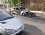 Une voiture a pris feu quartier du Vieux-Pays à Aulnay-sous-Bois