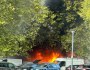 Effroyable feu de voiture dans le quartier des Tilleuls au&nbsp;Blanc-Mesnil